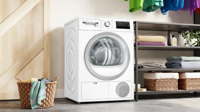 BOSCH WTH85223GB Series 4 heat pump tumble dryer 8 kg - Image 7