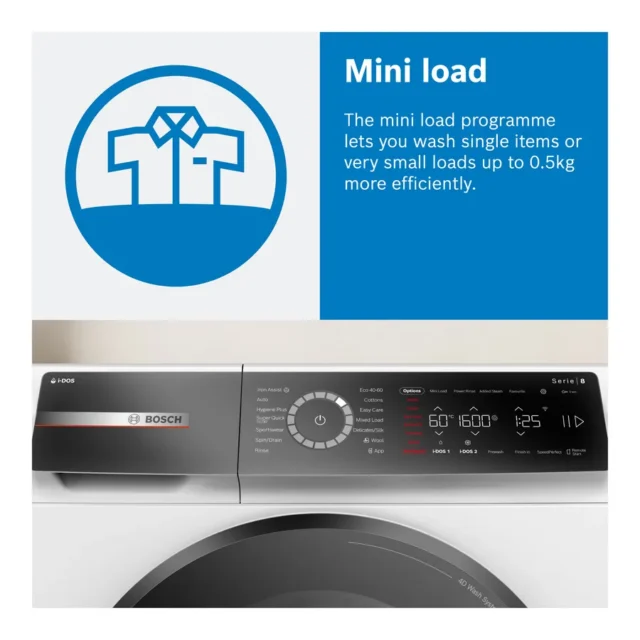 BOSCH WGB256A1GB Series 8 Washing machine, front loader 10 kg 1400 rpm - Image 13