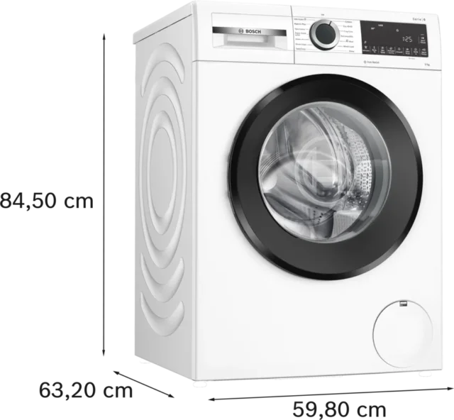 BOSCH WGG24400GB Series 6 Washing machine, front loader 9 kg 1400 rpm - Image 10