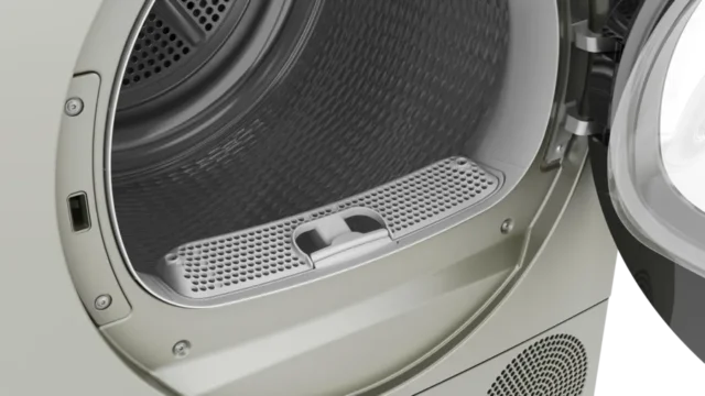 BOSCH WQG245S9GB Series 6 Heat pump tumble dryer 9 kg Silver inox - Image 5