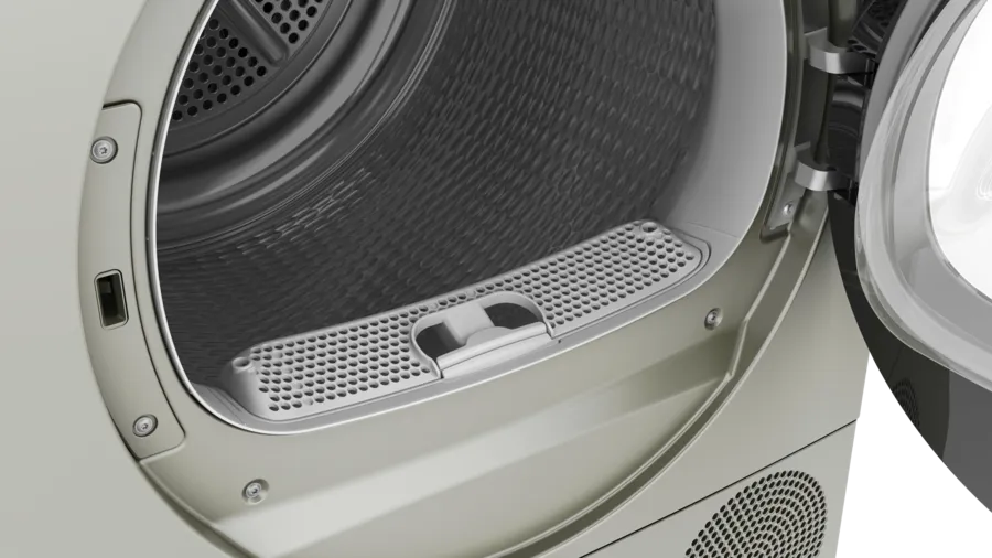 BOSCH WQG245S9GB Series 6 Heat pump tumble dryer 9 kg Silver inox - Image 5