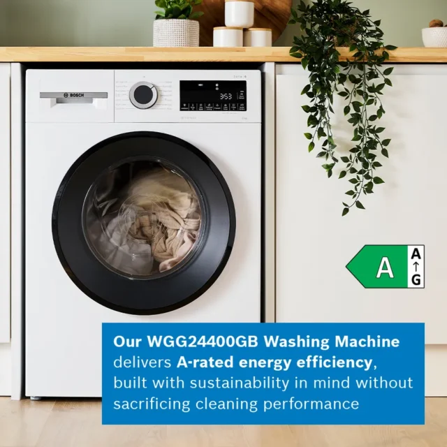 BOSCH WGG24400GB Series 6 Washing machine, front loader 9 kg 1400 rpm - Image 7