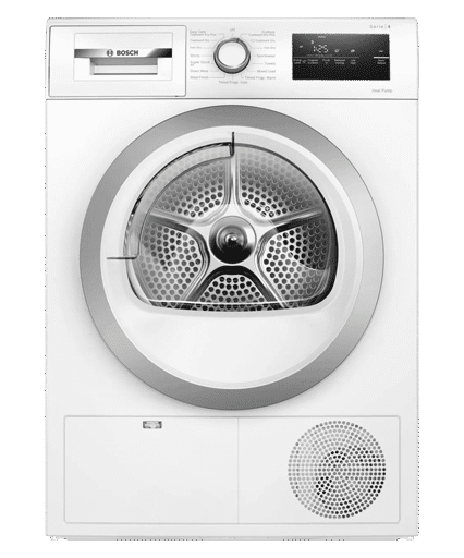 BOSCH WTH85223GB Series 4 heat pump tumble dryer 8 kg