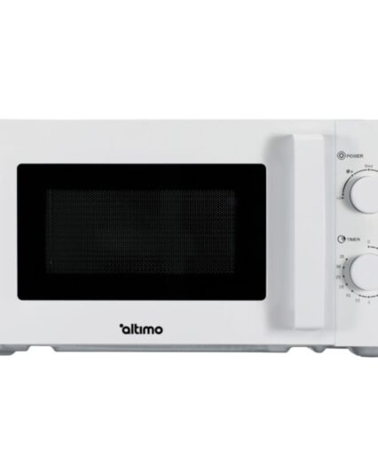 Altimo 700W 20L White Microwave Oven, 5 Cooking Power Levels, Quick Defrost Function, Manual Kitchen Timer MMW701W