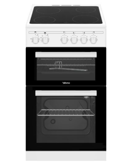 Altimo CETC502W 500mm Twin Cavity Freestanding Cooker