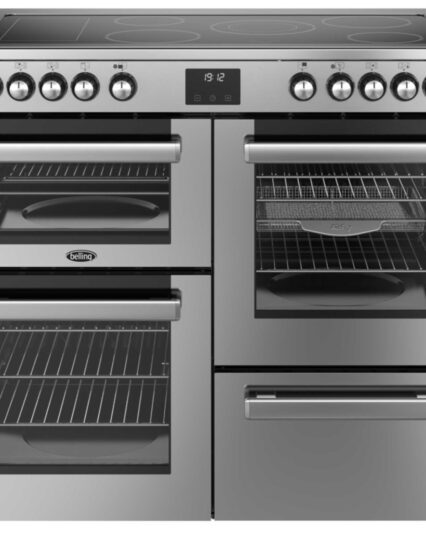 Belling RCACC100ESTA RCA COOKCENTRE 100E 100cm Ceramic Range Cooker - Stainless Steel
