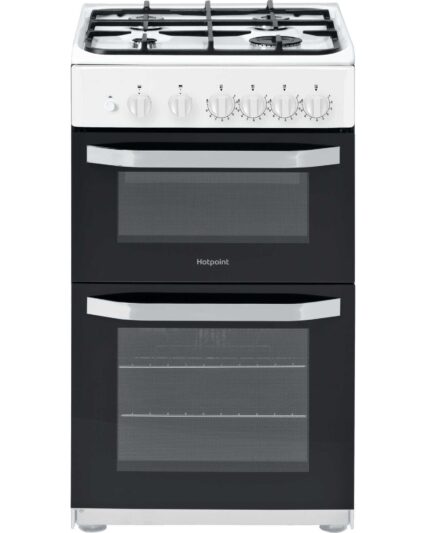 Hotpoint HD5G00KCWUK A Rated 500mm Gas Cooker - White