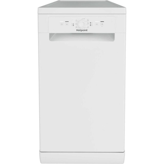 Hotpoint HF9E 1B19 UK 9 Place Settings Slimline Dishwasher - White
