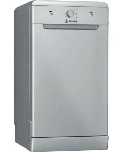 Indesit DF9E 1B10 S UK 9 Place Settings Slimline Dishwasher - Silver
